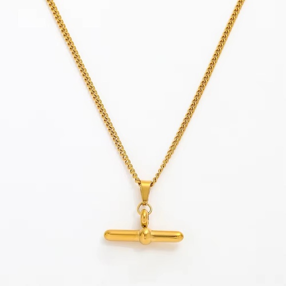 18K Gold Plated Necklace - Gold Jewelry - Picture 1 of 5